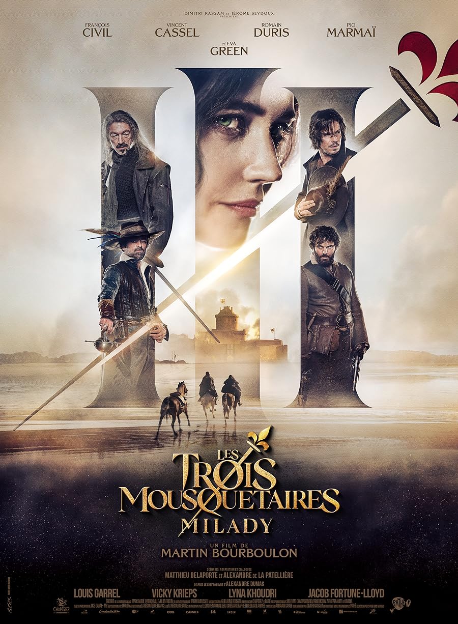 دانلود فیلم The Three Musketeers - Part II: Milady 2023