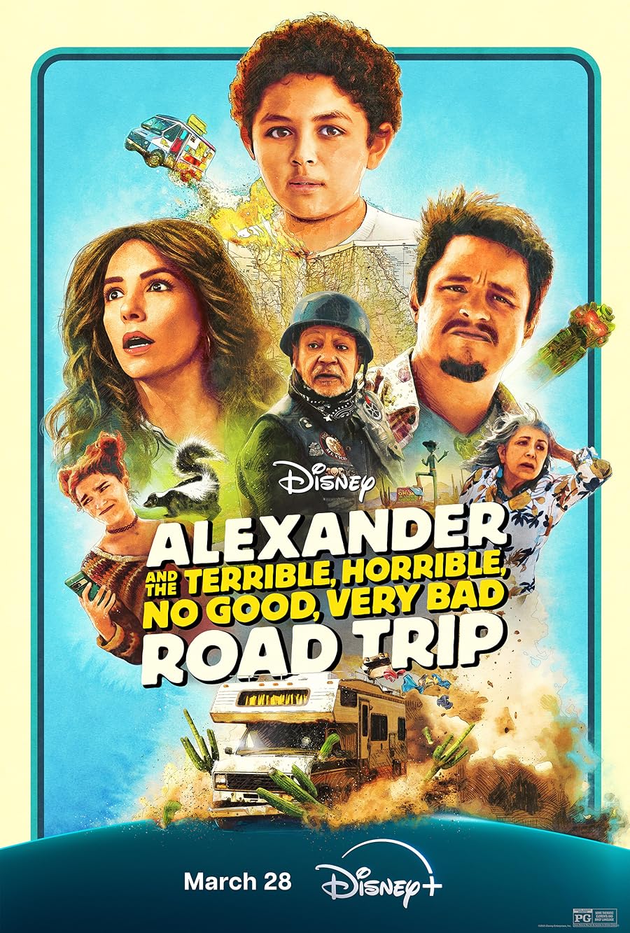 دانلود فیلم Alexander and the Terrible Horrible No Good Very Bad Day 2025